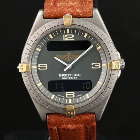 breitling ani digi watch settings